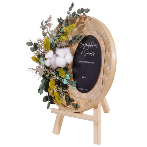 Rustic Circle Flower