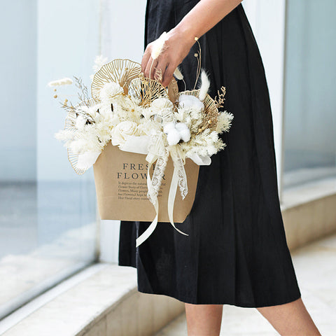 Rustic Snow Bloombag