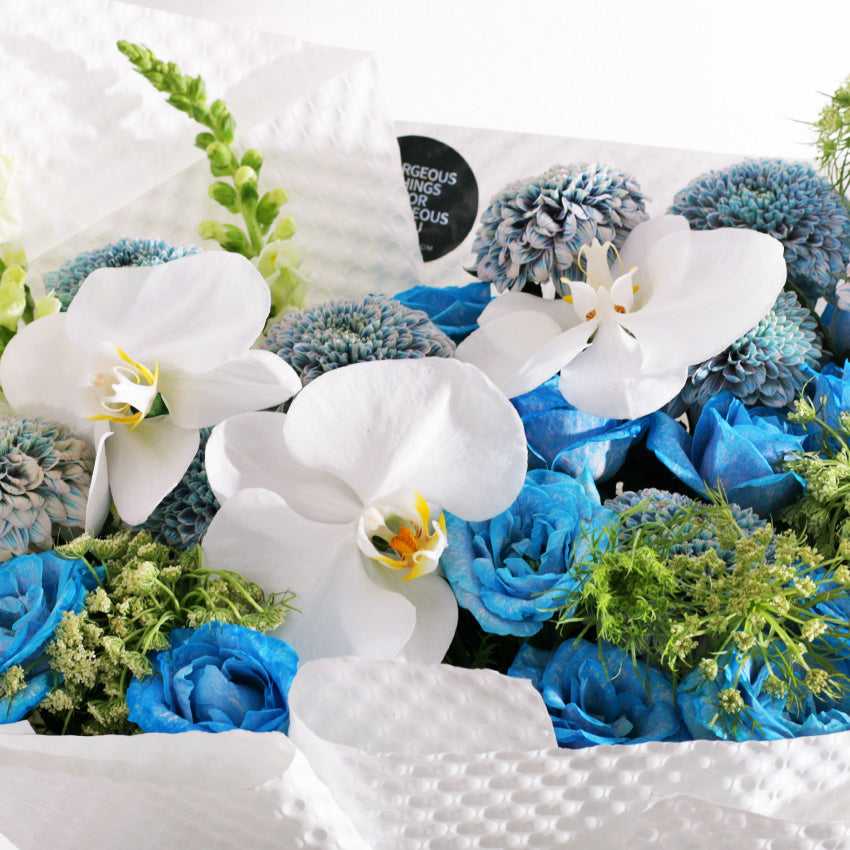 Sapphire Orchid Bouquet