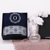 Single Set Sunny Bloom Navy Towel