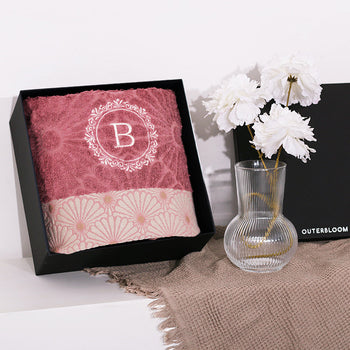 Single Set Sunny Bloom Rose Towel