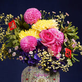 Spring Fortune Bloom in Vase