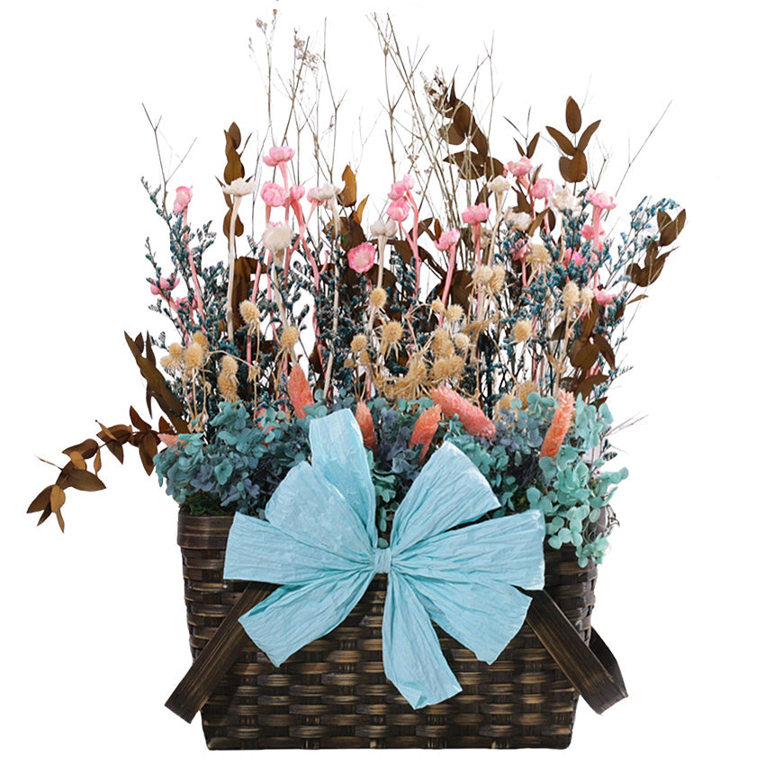 Sweet Pea in Basket