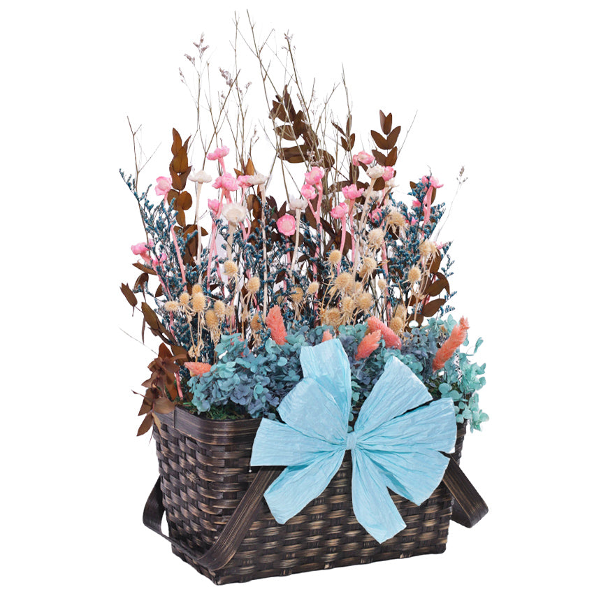 Sweet Pea in Basket