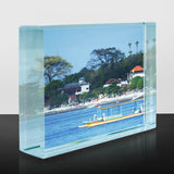 Custom Crystal Photo Cube