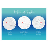 Frameless Love Journey Custom Circle