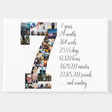 Custom Photo Collage Year