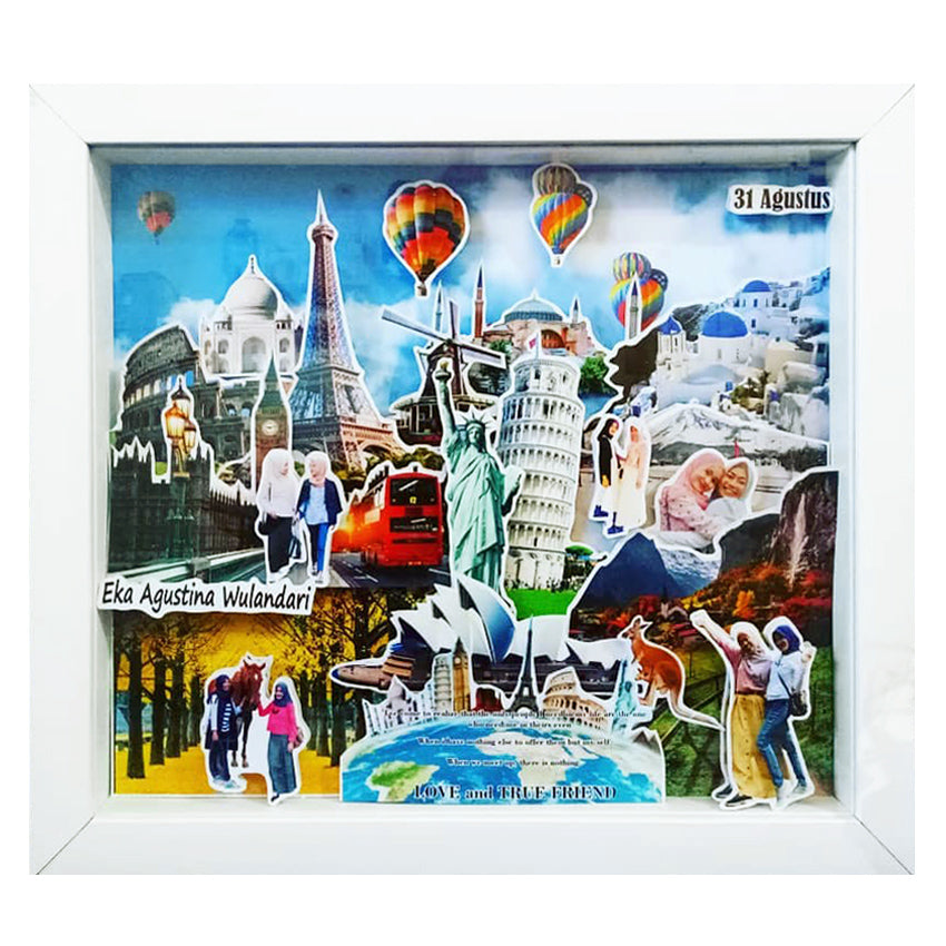 Custom Collage 3D Pop Up Frame