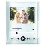 Custom Love Song Crystal Cube