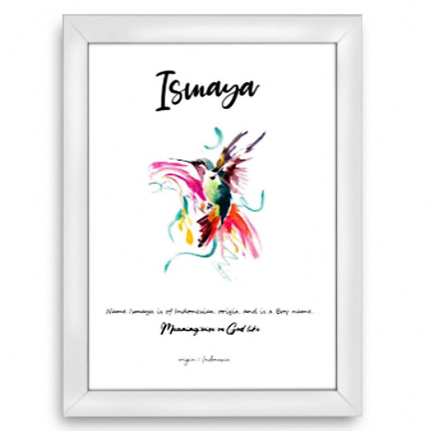 Custom Name Meaning Wall Decoration
