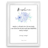 Custom Name Meaning Wall Decoration