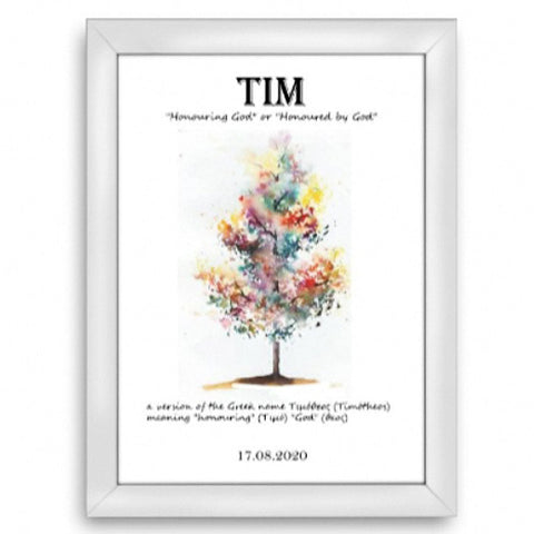 Custom Name Meaning Wall Decoration