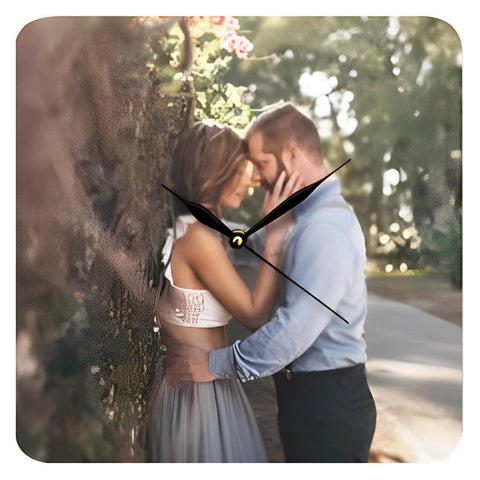 Custom Photo Wooden Wall Clock