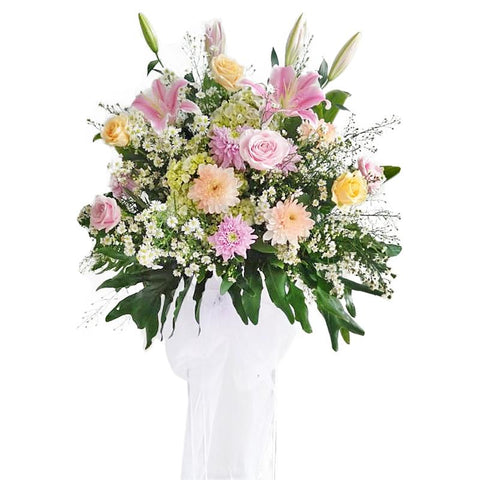 WOM Finance Standing Flower Jawa Tengah