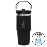 Outerbloom Personalized  Tumbler Titan Black Phantom