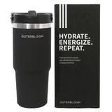 Outerbloom Personalized  Tumbler Titan Black Phantom