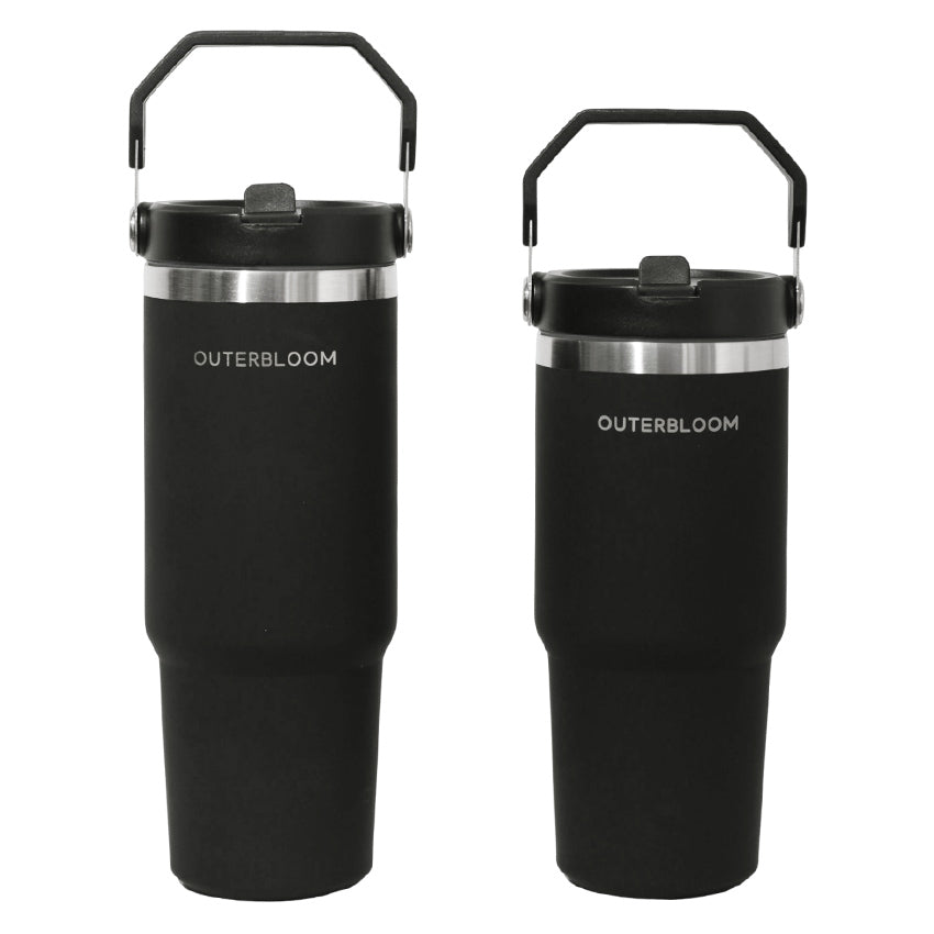 Outerbloom Personalized  Tumbler Titan Black Phantom