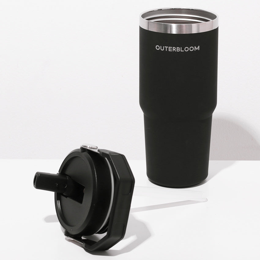 Outerbloom Personalized  Tumbler Titan Black Phantom
