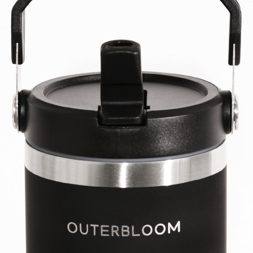 Outerbloom Personalized  Tumbler Titan Black Phantom