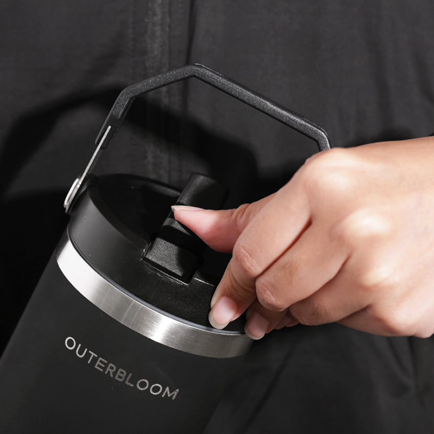 Outerbloom Personalized  Tumbler Titan Black Phantom