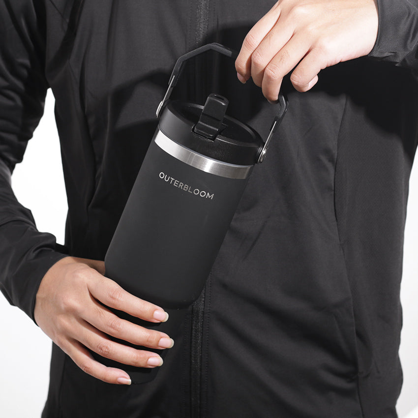 Outerbloom Personalized  Tumbler Titan Black Phantom