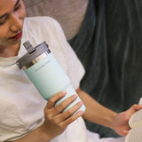 Outerbloom Personalized  Tumbler Titan Light Cyan - 500 mL