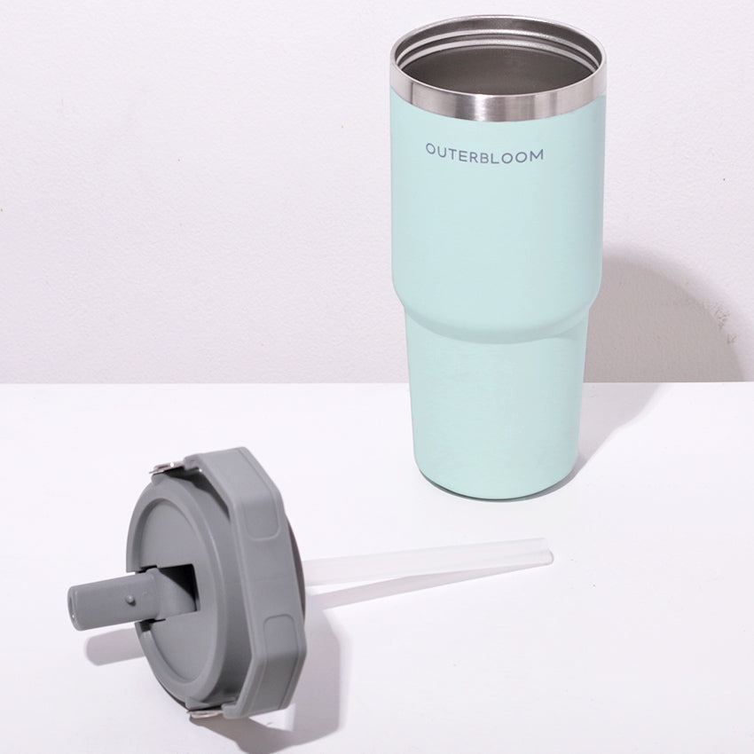 Outerbloom Personalized  Tumbler Titan Light Cyan - 500 mL