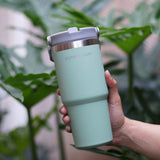 Outerbloom Personalized Tumbler Titan Green Verde - 500 mL