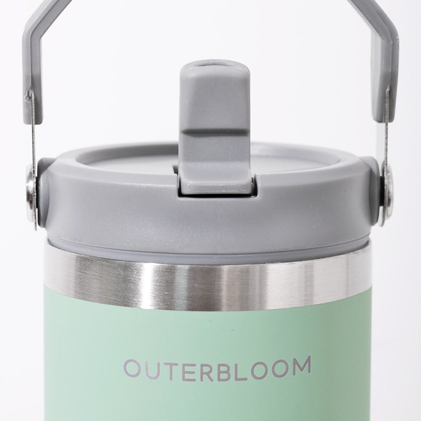 Outerbloom Personalized Tumbler Titan Green Verde - 500 mL