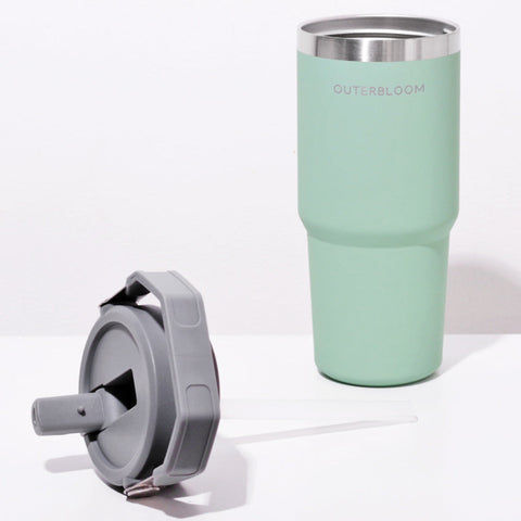 Outerbloom Personalized Tumbler Titan Green Verde - 500 mL