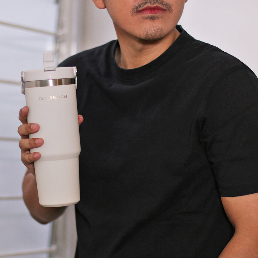 Outerbloom Personalized Tumbler Titan Faded Gray - 900 mL
