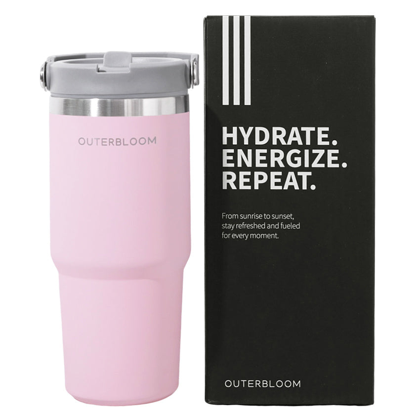 Outerbloom Personalized Tumbler Titan Cotton Pink - 500 mL