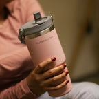 Outerbloom Personalized Tumbler Titan Cotton Pink - 500 mL