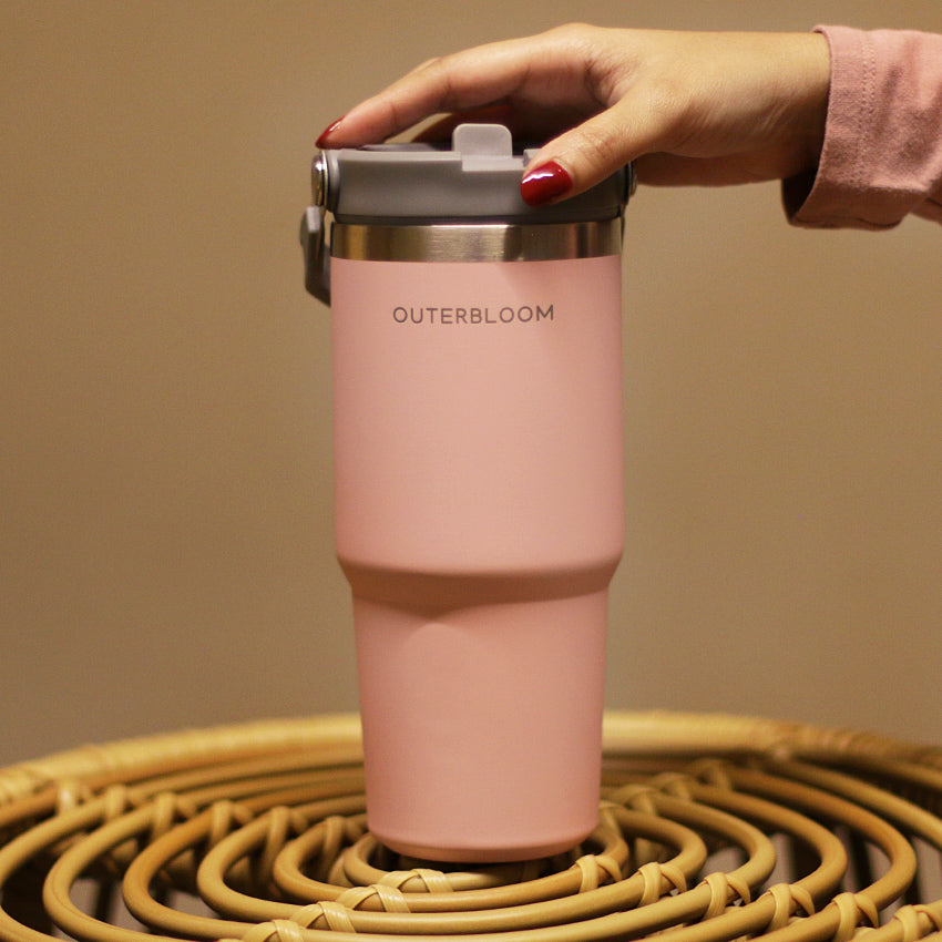 Outerbloom Personalized Tumbler Titan Cotton Pink - 500 mL