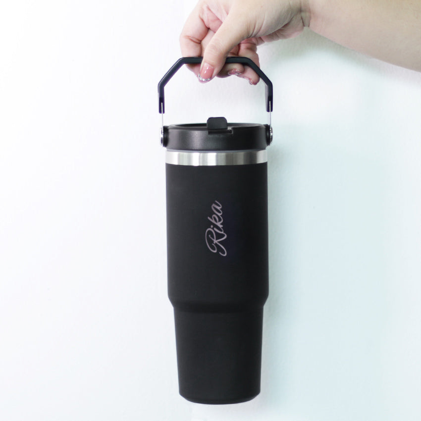 Outerbloom Personalized  Tumbler Titan Black Phantom
