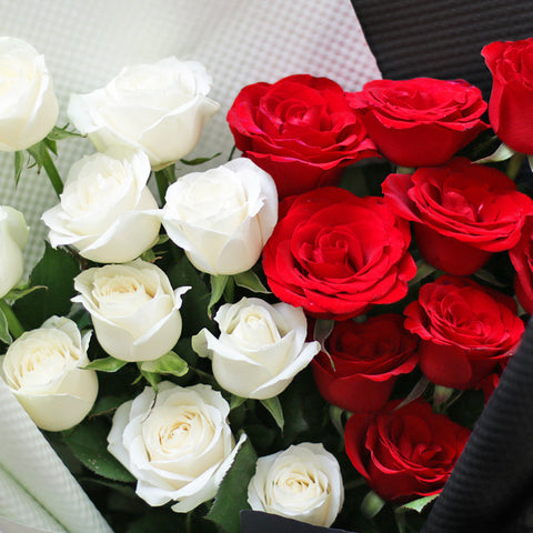 [Valentine] Two Shades of Love Bouquet