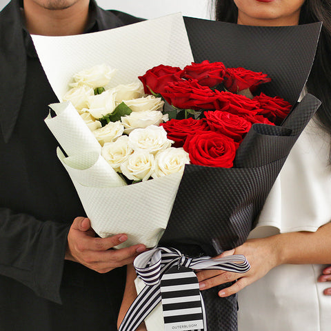 Two Shades of Love Bouquet