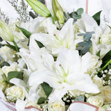 Snow Lilyrose Hand Bouquet