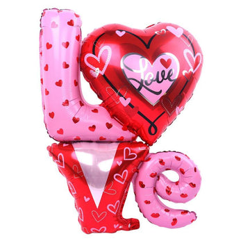 Double Love Foil Balloon