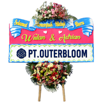 AIA PAPAN BUNGA WEDDING L1 012