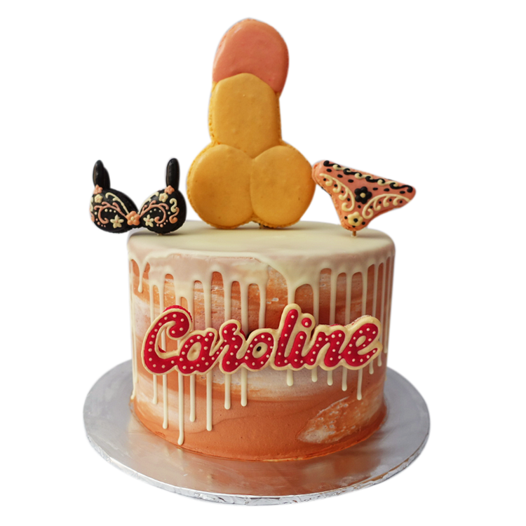 Le Sucre Man Gone Wild Cake