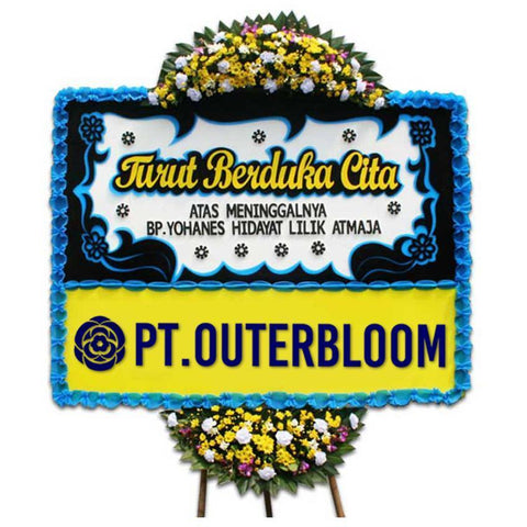 AIA PAPAN BUNGA CONDOLENCES L2 009