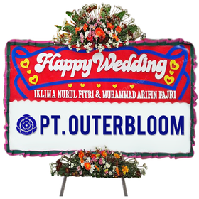 AIA PAPAN BUNGA WEDDING L1 014