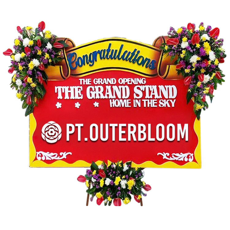 AIA PAPAN BUNGA CONGRATULATIONS L1 008