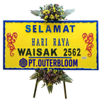 AIA PAPAN BUNGA CONGRATULATIONS L1 002
