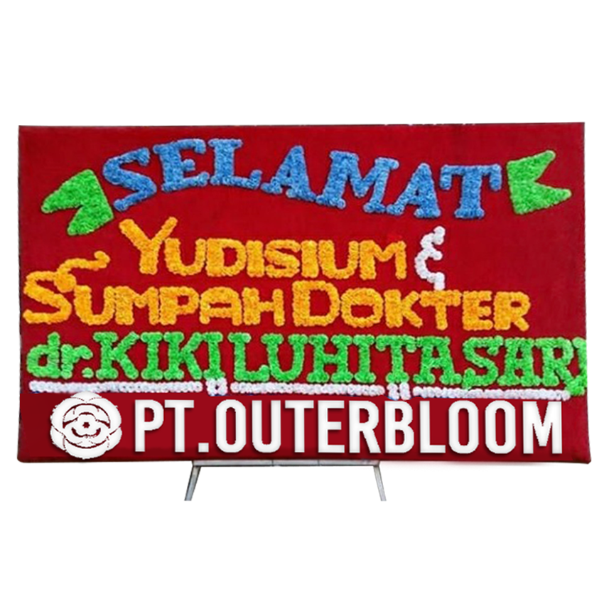 AIA PAPAN BUNGA CONGRATULATIONS L1 017