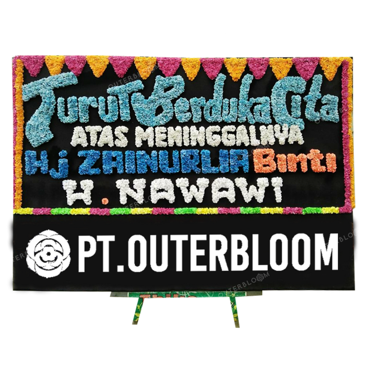 AIA PAPAN BUNGA CONDOLENCES L1 004