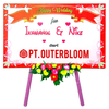 AIA PAPAN BUNGA WEDDING L1 022