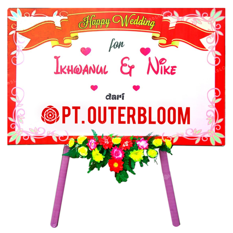 AIA PAPAN BUNGA WEDDING L1 022