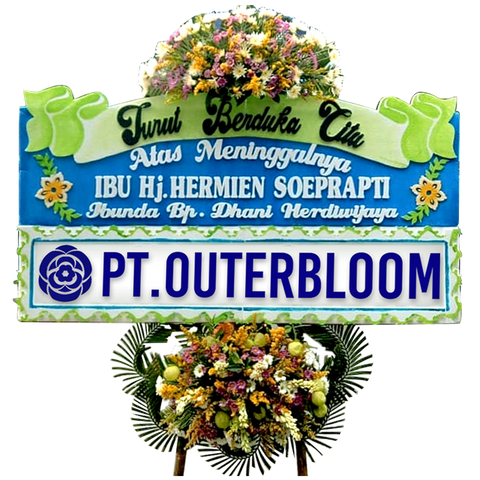 AIA PAPAN BUNGA CONDOLENCES L1 011